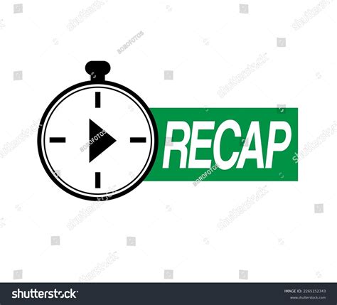 Recap Icon Video Play Button Repeat Stock Vector (Royalty Free ...