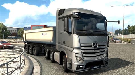 Euro Truck Simulator 2 1.18 Open Beta - Mercedes-Benz New Actros 6x2/4 ...