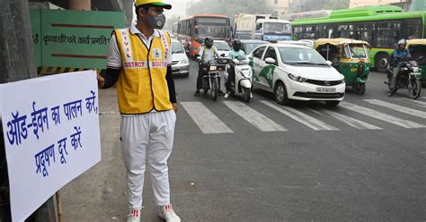 Delhi pollution brings restrictions on driving and vehicles as smog chokes India's capital today ...