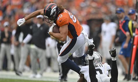 The Broncos got a key offensive player back at practice Tuesday