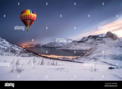 Segla mountain in winter hi-res stock photography and images - Alamy