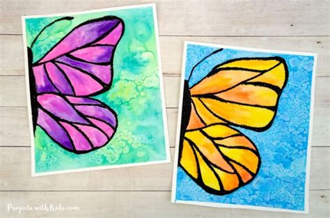 Beautiful Watercolor Butterfly Painting for Kids to Make - Projects ...