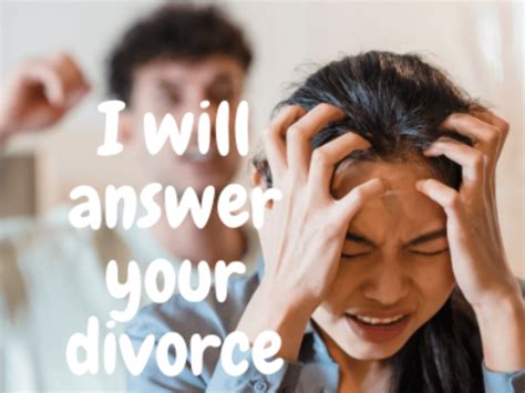 Answers for divorce questions | Upwork