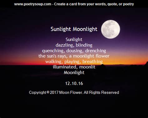 Sunlight Moonlight