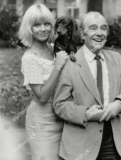 Actress Glynis Barber Actorcomedian Max Wall Editorial Stock Photo ...