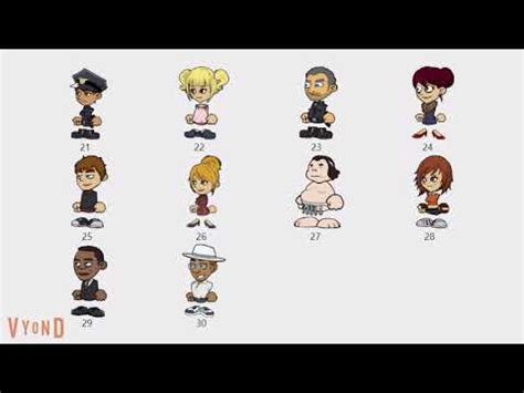 Lil Peepz Stock Characters Batch 3 (For Vyond) - YouTube