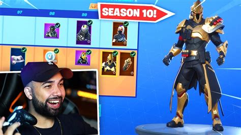 SEASON 10 Battle Pass Skins Unlocked! - BEST BATTLE PASS (SEASON X) - YouTube