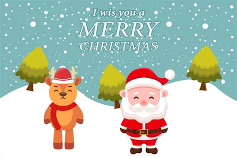 Flat Design Santa Claus Background Graphic by rachmat280814 · Creative ...