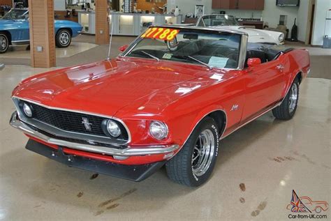 1969 Ford mustang convertible value