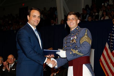 Awards presented to top cadets during 2023 commencement ceremony at The ...