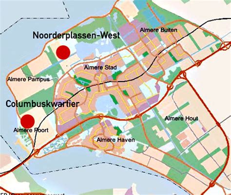 Almere Map - Netherlands