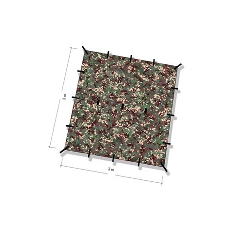 DD 3x3 Outdoor Camping Tarp | Greenman Bushcraft