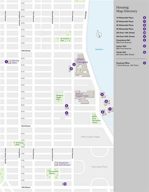 New York Medical College Campus Map