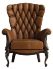 Transparent Brown Leather Chair PNG Clipart | Gallery Yopriceville - High-Quality Free Images ...