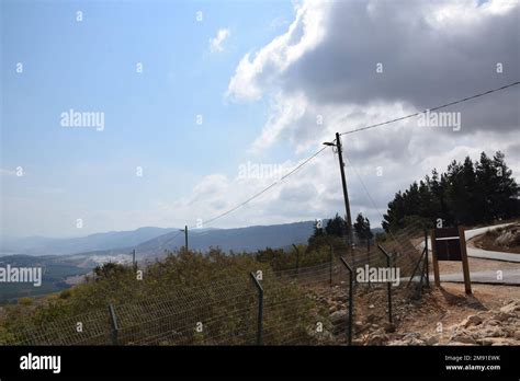 The Good Fence Monument - Lebanon Israel Border Stock Photo - Alamy