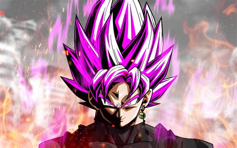 Download Goku Black PFP Purple Hair Super Saiyan Wallpaper | Wallpapers.com