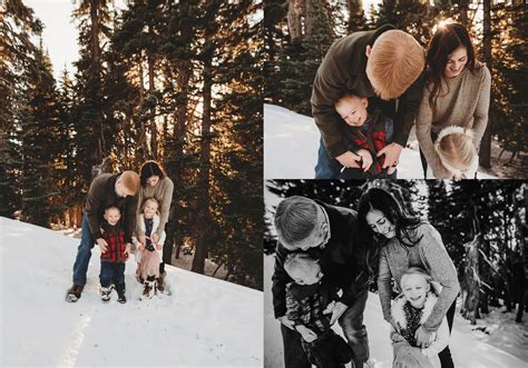 Seattle Family Photos | Snowy Mountain Family Photos