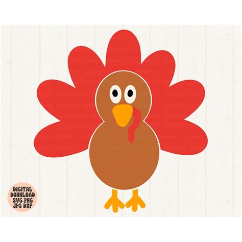 Thanksgiving Turkey Svg, Png, Jpg, Dxf, Turkey Svg, Thanksgi - Inspire ...