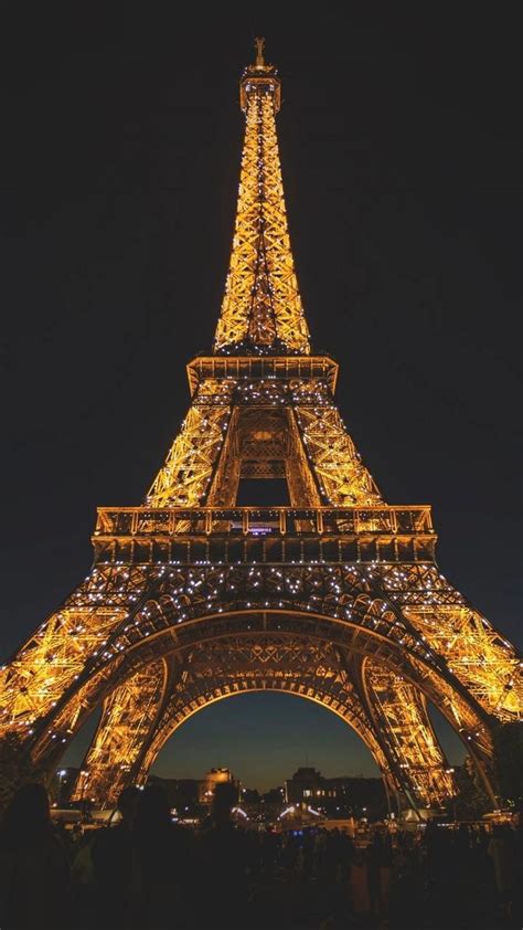 Eiffel Tower Lit Up at Night Image - ID: 345151 - Image Abyss