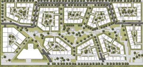 Urban project : Masterplan for Ksawerów on Behance | Градостроительство ...