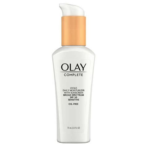 Olay Complete UV 365 Daily Moisturizer with Sunscreen SPF 30 ...