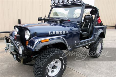 1981 JEEP CJ7 LAREDO CUSTOM SUV