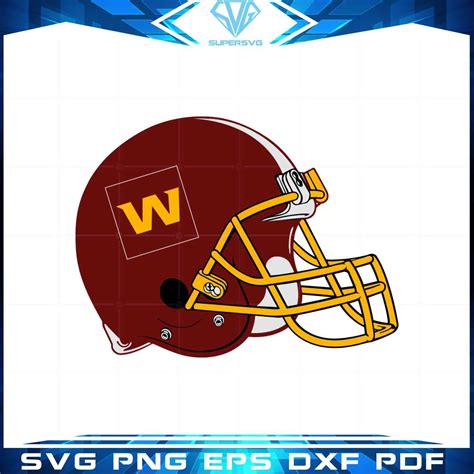 Washington Commanders NFL Logo Team SVG Designs Files