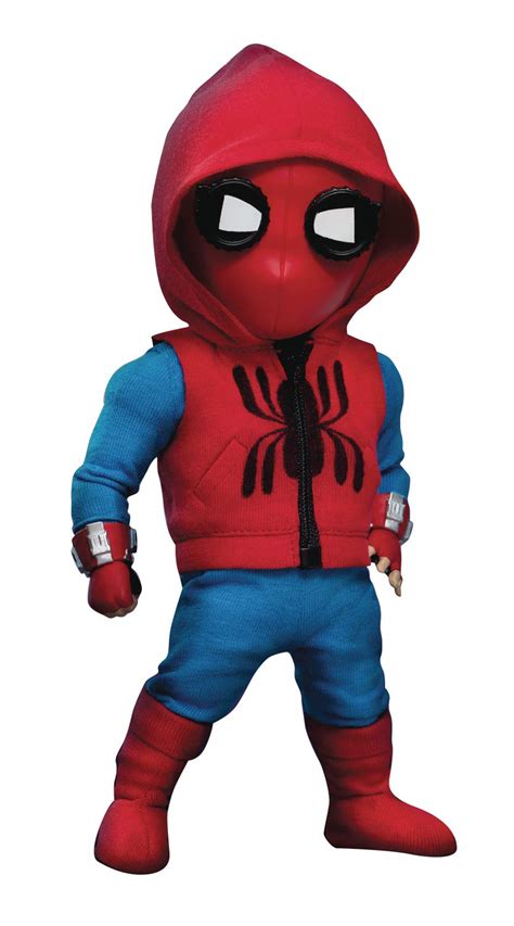 Buy Spider-Man Homecoming: Spider-Man (Homemade Suit) EAA-074 Egg Attack Action Figure Online at ...