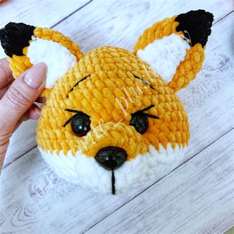 Crochet Fox Plush Pattern Amigurumi Plushie Pattern PDF - Etsy