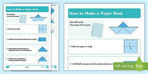 How to Make a Paper Boat Guide | Quick Arts and Crafts