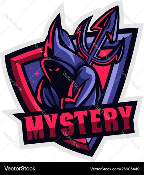 Mystery logo for squad Royalty Free Vector Image