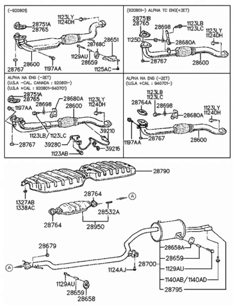 28950-22003 Genuine Hyundai Catalytic Converter Assembly