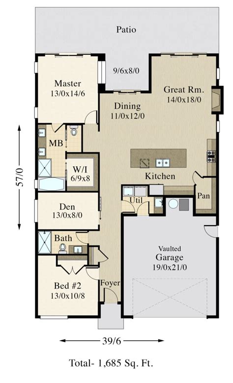 Mid Century Modern House Plan | lupon.gov.ph