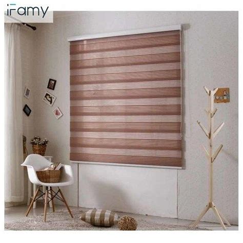 100% Polyester Blackout Zebra Window Curtains Roller Zebra Blinds Design: Modern, Price Range 16 ...