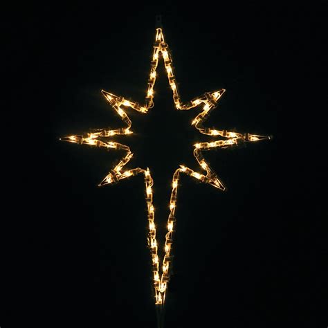 Holiday Lighting Specialists 2.5-ft Small Star Of Bethlehem Outdoor ...