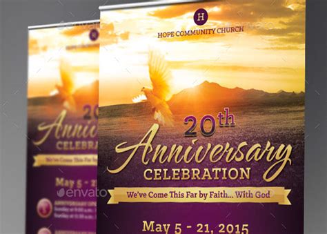 Church Anniversary Banner Template | Inspiks Market