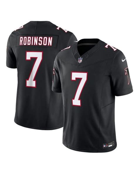 Nike Bijan Robinson Black Atlanta Falcons Alternate Vapor F. U.s. E ...