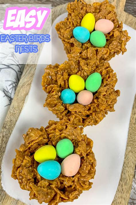 No-Bake Edible Birds Nests|Easter Dessert Recipe | Recipe | Edible bird's nest, Easter desserts ...