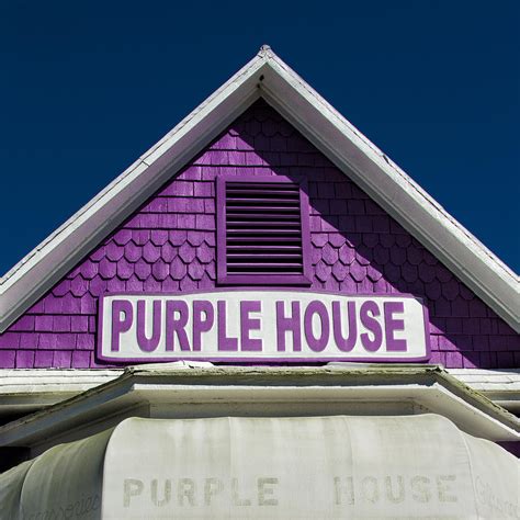 The Purple House Photograph by Mitch Spence - Fine Art America