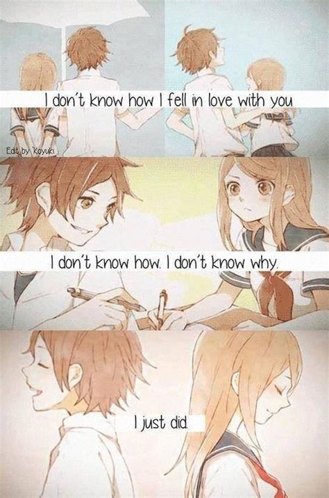 Cute Anime Couple Pics With Quotes - The Greatest Anime Quotes About ...