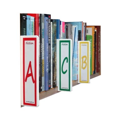 Library Shelf Markers and Signage Sets | Carr McLean