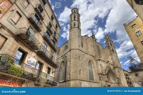 Cathedral of the Sea in Barcelona Editorial Photography - Image of ancient, spanish: 87377072