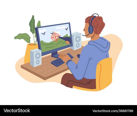 Play Computer Games Clipart