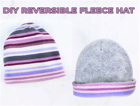 How To Sew: A Reversible Fleece Hat Pattern And Tutorial (VIDEO) ⋆ Hello Sewing