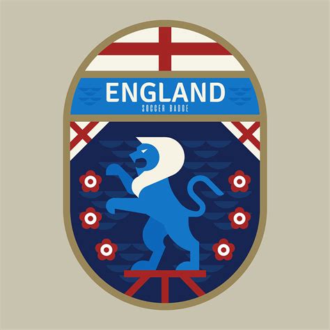 England World Cup Soccer Badge 213449 Vector Art at Vecteezy