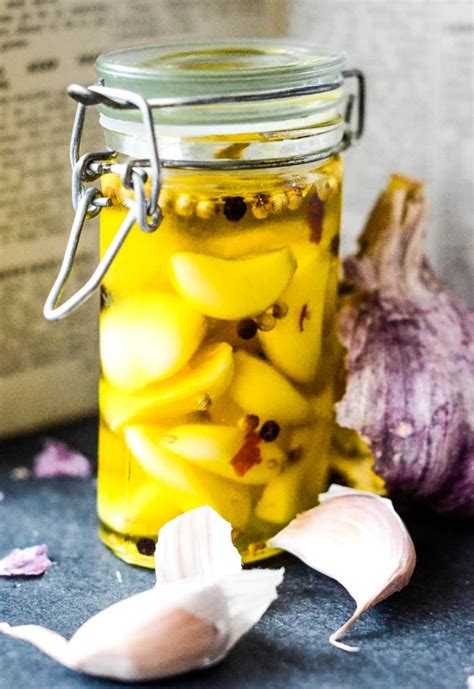 Garlic Confit - French Style Preserved Garlic In Oil - Larder Love