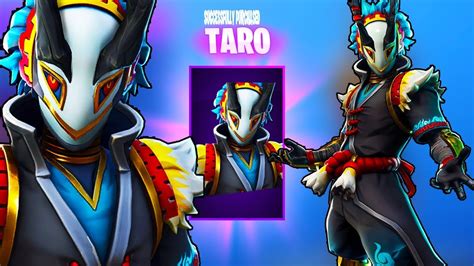 NOT THICC BUT COOL ASF! NEW "TARO" SKIN LOOKS LIKE RYUK FROM DEATH NOTE ...