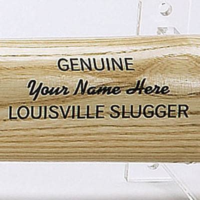 Personalized Louisville Slugger Baseball Bat