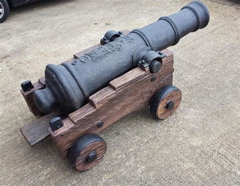 Secondhand Prop Shop | Pirate | Replica Ship / Pirate Cannon - Milton ...