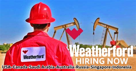 Weatherford Job Vacancy 2025 | Drilling Oil & Gas Jobs